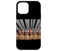 Hippique Jockeys Art, Santa Anita Del Mar, Pur-Sang Coque pour iPhone 12 Pro Max
