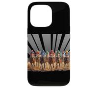 Hippique Jockeys Art, Santa Anita Del Mar, Pur-Sang Coque pour iPhone 13 Pro