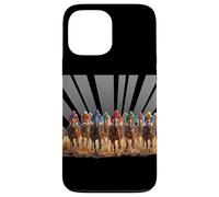 Hippique Jockeys Art, Santa Anita Del Mar, Pur-Sang Coque pour iPhone 13 Pro Max