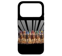 Hippique Jockeys Art, Santa Anita Del Mar, Pur-Sang Coque pour iPhone 17 Pro