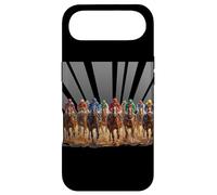 Hippique Jockeys Art, Santa Anita Del Mar, Pur-Sang Coque pour iPhone Air
