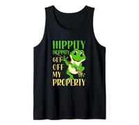 Hippity Hoppity Sortez de ma propriété Funny Frog Débardeur