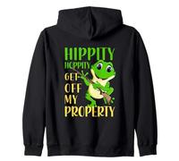Hippity Hoppity Sortez de ma propriété Funny Frog Sweat à Capuche