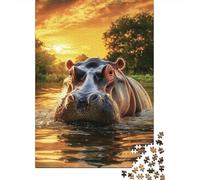 Hippo 1000 Pièces Puzzle Coloré Puzzle Adulte Stimulantes Jeux Pièces Parfaitement Assorties The Art of Colour 1000pcs (75x50cm)