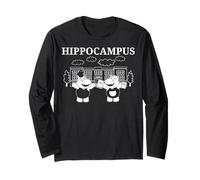 Hippo Campus Merch - Meilleur Design Mignon pour Les Amoureux des hippopotames Manche Longue