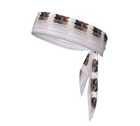 Hippo Printing 1 pièce Bandeau cheveux unisexe Dry Head Tie Sport Band pour basket-ball course tennis