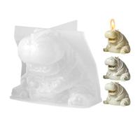 Hippo Silicone Mold - 3D Cartoon Animal Casting Shape, Epoxy Plaster Figurine | 3D Hippo Silicone Mold For Concrete, Gypsum, Cement, Home Decoration, Arts, Crafts And