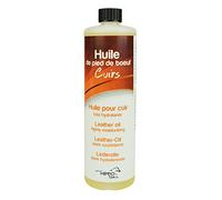 Hippo-Tonic Lotion pour Cuir à Base d'huile de Pied de bœuf Multicolore Flacon de 500 ML