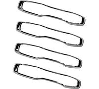 hippoca Garniture de Poignée de Porte pour Volvo XC90 2018 2019 2020, Poignée de Porte Extérieure Couvercle Autocollants Accessoires de Style