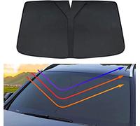 hippoca Pare-Soleil de Pare-Brise Avant de Voiture pour BMW 4er Gran Coupe F36 G26, Couverture ComplèTe Pliable Anti UV Protection IntéRieure Accessoires