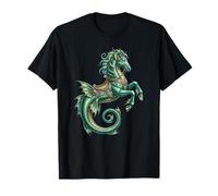 Hippocampe Carrousel Mythique Carrousel Carnaval Art Hippocampe T-Shirt