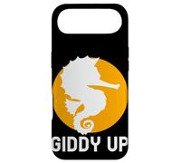 Hippocampe drôle pour l'aérobic Coque pour iPhone Air