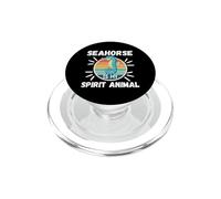 Hippocampe est Mon Esprit Animal Kawaii Dessin animé drôle hippocampes PopSockets PopGrip pour MagSafe