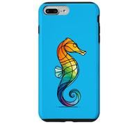 Hippocampe Minimaliste : Art de l'océan avec Un bel Hippocampe Coque pour iPhone 7 Plus/8 Plus