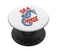 Hippocampe sous-Marin Nature De La Plage PopSockets PopGrip Adhésif