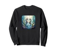 Hippocampes amoureux océan animal marin aventure sous-marine Sweatshirt