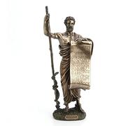 Hippocrate du COS Tenant Corpus serment médecin Statue Sculpture Figurine