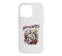 Hippocrate Philosophe de médecine Grecque Antique Coque pour iPhone 14 Pro Max