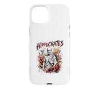 Hippocrate Philosophe de médecine Grecque Antique Coque pour iPhone 15 Plus