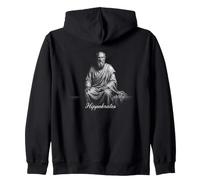 Hippokrates Philosophe de médecine Grecque Antique Sweat à Capuche