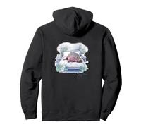 Hippopotame endormi dans Son lit : Tanzanie Wildlife Design Sweat à Capuche