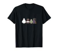 Hippopotame fantôme sorcière Zombie Halloween T-Shirt