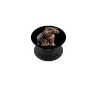 Hippopotame Hippo Hippopotamus Doux Hippopotames PopSockets PopGrip Adhésif
