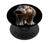 Hippopotame Hippo Hippopotamus Doux Hippopotames PopSockets PopGrip Adhésif