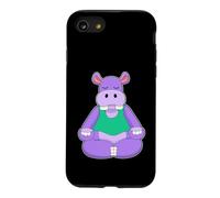 Hippopotame Yoga Fitness Meditation Coque pour iPhone SE (2020) / 7/8