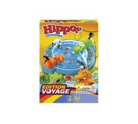 Hippos gloutons Voyage, 2 Joueurs - Edition Francaise - Jeu Rigolo de rapidite - Enfant 4 Ans - Set Jeu Societe Junior + Carte Animal
