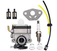 Hippotech 16100-ZM5-803 Carburateur avec kit de conduite de carburant pour moteur 4 temps GX31 GX22 FG100 16100-ZM5-803 Carb