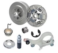 Hippotech 325-7T Embrayage et Tambour avec Pompe à Huile pour Stihl MS271 MS291 MS 291 271 Tronçonneuses avec Aiguille Leger E-Clip Worm Gear Bougie d’allumage pour 1121 640 2001