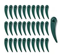 Hippotech 50 lames en plastique pour Bosch Art 26-18LI | Lames de rechange pour débroussailleuse Bosch Art 26-18LI F016800372