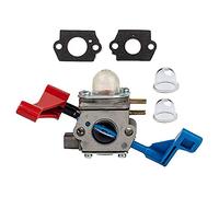 Hippotech Carburateur avec joint et poire d'amorçage de rechange pour Zama C1Q-W11G pour Craftsman 530071465 530071632 530071775 PPBVM200 PPBVM200LE