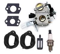 Hippotech Carburateur C1Q-S269 pour scie à chaîne Stihl Zama MS181 MS171 MS211 MS201 11391200612 1139120 0613, 1139120 0619 Carb