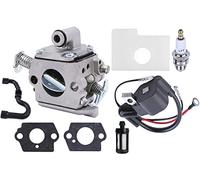 Hippotech Carburateur C1Q-S57A pour Stihl MS170 017018 MS180 MS180C MS170C Remplace 1130-120-0603 Tronçonneuse