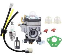 Hippotech Carburateur de remplacement pour Mitsubishi MP11-001 CG260 TL26 TL33 TU26 TU33 de remplacement pour Zenoah G23LH G26L débroussailleuse 1E34F 1E36F moteur