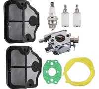 Hippotech Carburateur pour Tronçonneuse Husqvarna 36 41 136 137 137e 141 142 142e Walbro WT-834 WT-657 WT-529 WT-289 WT-285 WT-239 WT-202 Zama C1Q-W29E Remplace 530071987 530019172