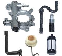 Hippotech Engrenage d'entraînement de vis sans fin de pompe à huile Remplacement pour STIHL 034036 MS360 Tronçonneuse remplace la référence de fabrication: 1125 640 3201