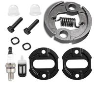 Hippotech FS91 Kit d'embrayage 41491602000 compatible avec débroussailleuse | Ensemble d'embrayage pour FS111 FS131 KM91 KM131 Remplace 4149 160 2000, 4180-160-2000 avec kit de filtre à carburant bougie