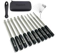 Hippotech Kit d'outils de réglage de carburateur de 10 pièces pour petit moteur à 2 temps - Tournevis spéciaux - Kit de reconstruction pour Echo STIHL Husqvarna Poulan Craftsman Tronçonneuse