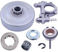 Hippotech Kit tambour et pompe à huile d'embrayage pour tronçonneuse Stihl 026 MS260 024 MS240