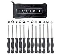 Hippotech Lot de 12 outils de réglage de carburateur avec tournevis pour carburateur à 2 cycles commun