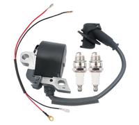 Hippotech Module de bobine d'allumage avec bougie pour Stihl 046 066 MS460 MS650 MS660 Tronçonneuse remplace # 1122400 1314 1128405 1000