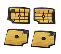 Hippotech Pack de 2 filtres à air tronçonneuse pour Stihl MS200T MS200 020T 020 Remplace 1129120 1602 et 1129120 1607