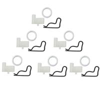 Hippotech Pack de 6 rondelles de ressort à cliquet pour chien de démarreur à rappel pour STIHL FC55 FS38 FS45 FS46 FS55 FC55 HL45 KM55