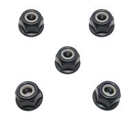 Hippotech Paquet de 5 Écrou de boulon de lame de brosse à filetage à gauche 10 mm x 1,0 pour Stihl FS44 FS55 FS80 KM FS75 FS83 FS85 FS90 FS100 FS120 FS130 200 FS250 4126 642 7600