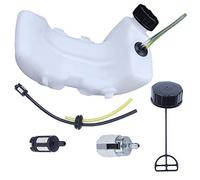 Hippotech Réservoir de carburant avec bouchon de tuyau de tuyau de carburant pour Honda GX35 GX35NT HHT35S UMK435 Moteur à gaz à 4 temps Coupe-bordures Débroussailleuse Débroussailleuse