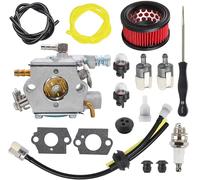 Hippotech WT-985 Carburateur pour ECHO CS-400 CS-370 CS-400F Compatible avec Shindaiwa 402s Tronçonneuses Remplace A021001921 A021001920 Carb avec Filtre à Air Filtre à Carburant Tournevis Kit