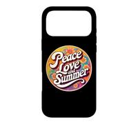 Hippy Peace Love and Summer Time Vacation Vacances Coque pour iPhone 17 Pro Max